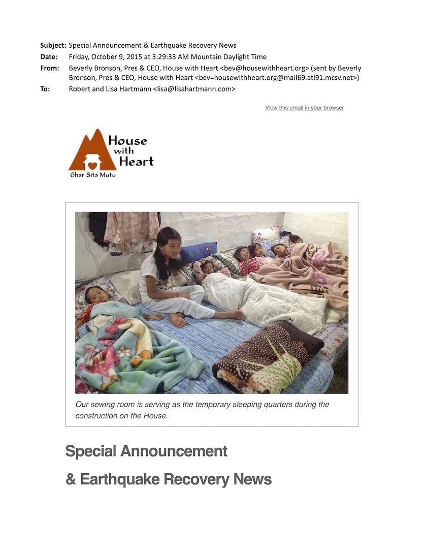 2016 October Special Announcement