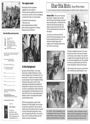 2005 October Newsletter