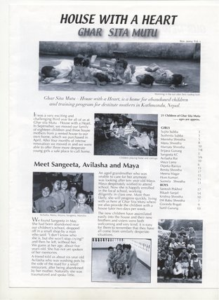 2004 November Newsletter