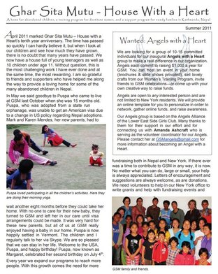 2011 July Newsletter