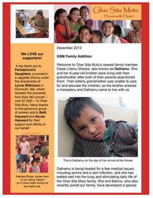 2013 December Newsletter