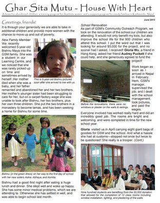 2013 June Newsletter