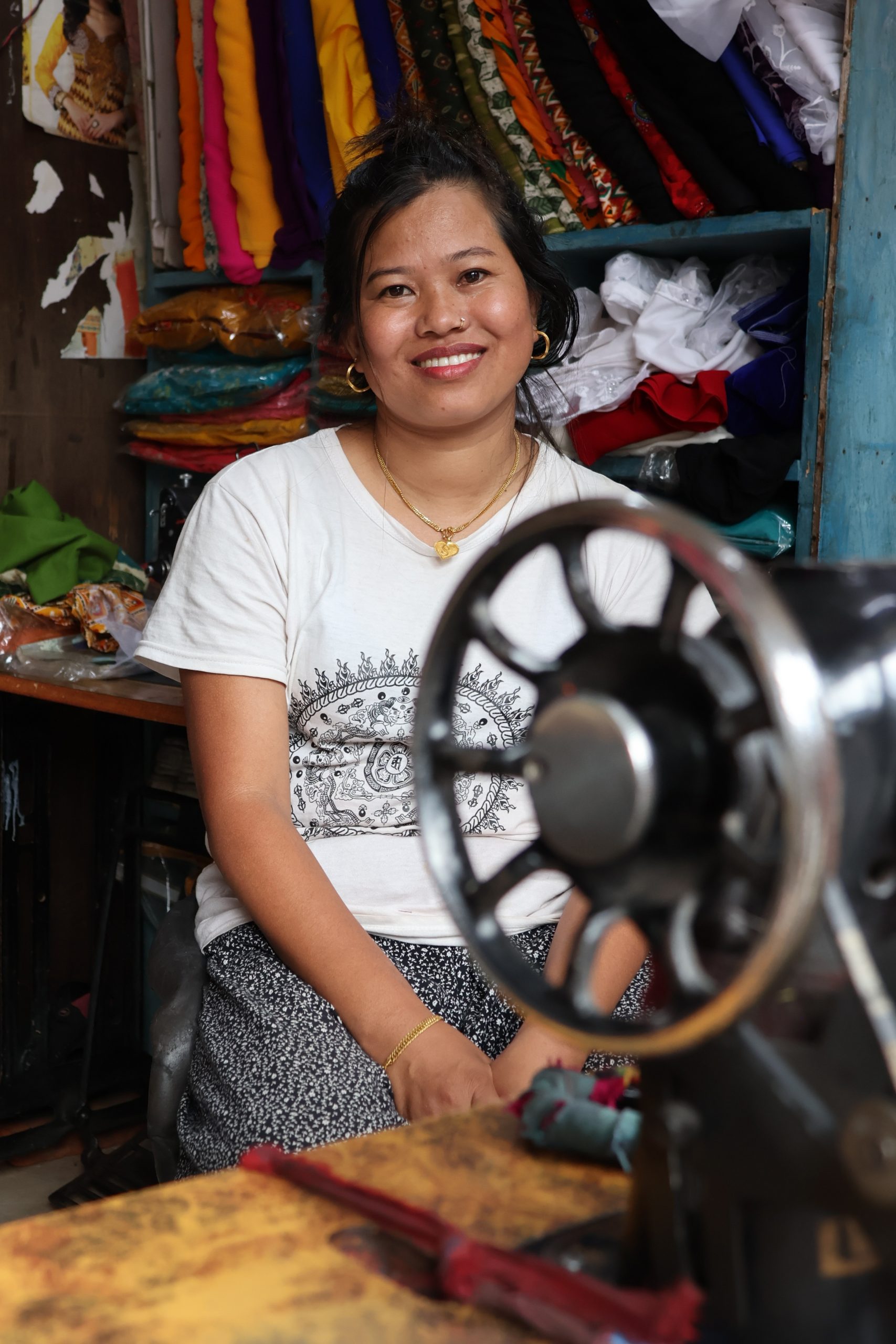 Sabina Maya - sewing training