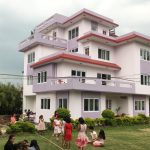 Second House with Heart residence building in Kathmandu