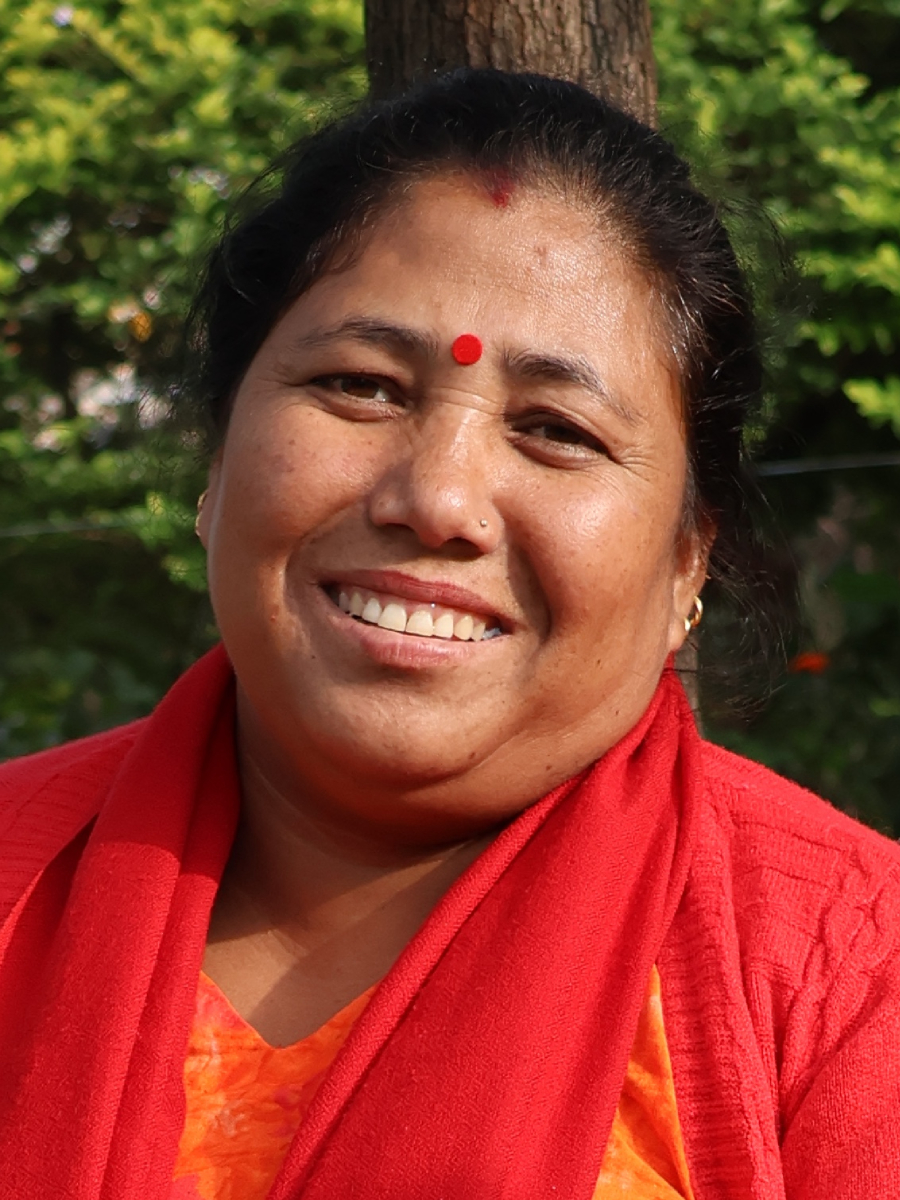 Dev Kala Bishwokarma CROPPED Dev Kala Bishwokarma, Sewing Training Program Manager, Felting Program Supervisor